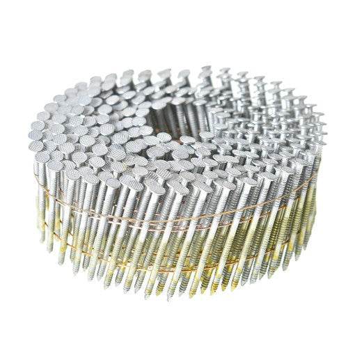 3600Pcs 15 Degree 2-1/2��� x .092��� Siding Nails Collated Wire Coil Full Round Head