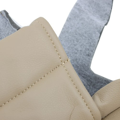 For Toyota Sequoia 2000-2007 Front Driver+Passenger Side Leather Seat Cover Tan