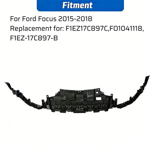 F1EZ17C897C Front Bumper Cover Support Mounting Kit Bracket for FORD FOCUS 15-18