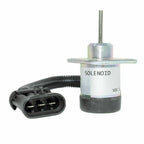 Stop Solenoid 1J710-60011 12V For Kubota Engine V2607 A300 A770 S220 S250
