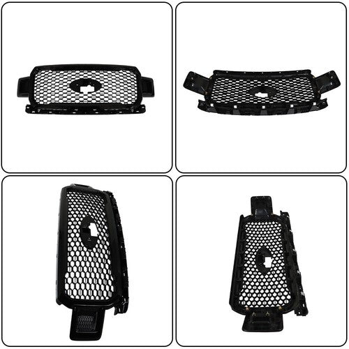 Agate Black Front Radiator Grille Assembly For Ford F-150 2018-2020 JL3Z8200SL