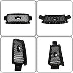 Agate Black Front Radiator Grille Assembly For Ford F-150 2018-2020 JL3Z8200SL