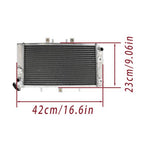 Radiator for Polaris Predator 500 Outlaw 450 525 MXR IRS 1240302 1 Row 2007-2011
