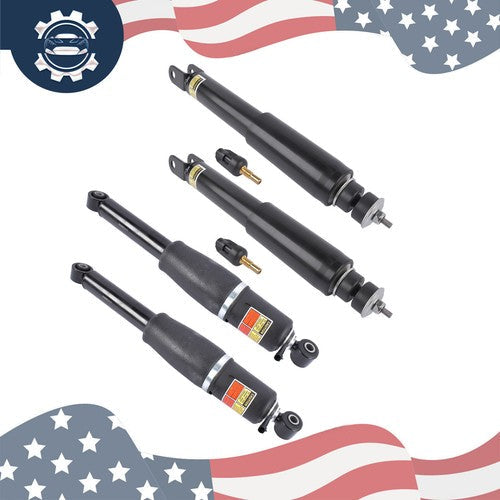 2× Rear + 2× Front Air Suspension Shocks For Chevy GMC Cadillac SUV 25979391
