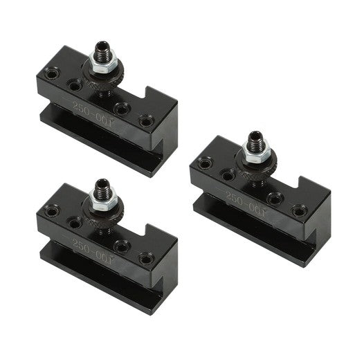 3 PCS OXA #1 Quick Change Turning & Facing Lathe Tool Post Holder 250-001 New