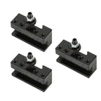 3 PCS OXA #1 Quick Change Turning & Facing Lathe Tool Post Holder 250-001 New
