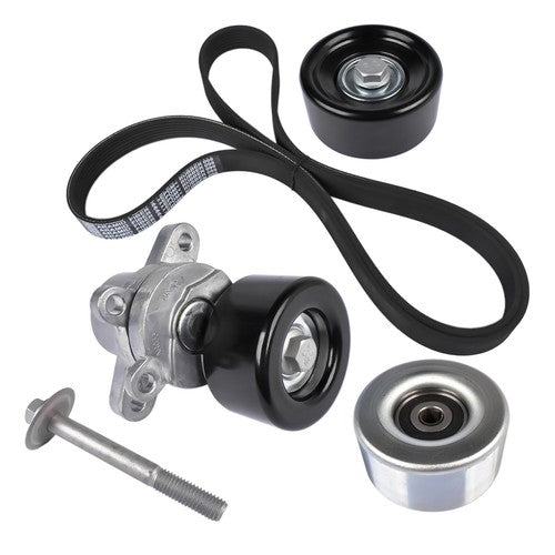 Drive Belt w/ Tensioner Pulley for Nissan Maxima Murano 3.5L 09-14 11955JA10C