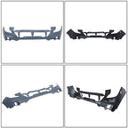 Plastic Front Upper Bumper 6 Radar Holes 84931967 Fit For 2022-2024 GMC Terrain
