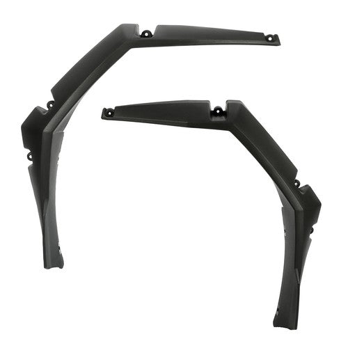 Front Left Right Side Black Fender Flare for Polaris RZR 800 2009-2017