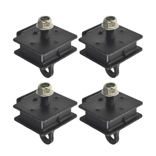 For Yamaha New Rhino 660 Bottom & Top Engine Mount Rubber Damper Kit 2004-2007
