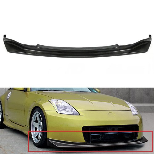 JDM Style NS N PP Front Bumper Chin Lip Body Kit For 2003 2005 Nissan 350Z Z33