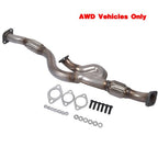 Exhaust Front Flex Y Pipe for Kia Sportage EX LX 2.7L V6 2656CC AWD 2005-2008