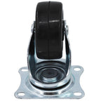 2" Swivel Caster Wheels Rubber Base & Top Plate Bearing Heavy Duty 24 Pack