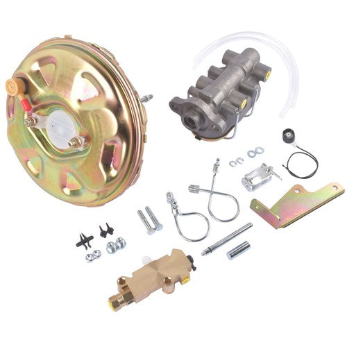For Chevy Camaro 67-69 Brake Booster w/ Disc Drum Proportioning Valve Cylinder
