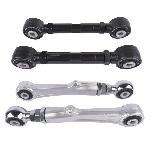 2x Rear Camber Arms + 2x Toe Arms Kit Adjustable for Tesla Model X / S 2013-2020