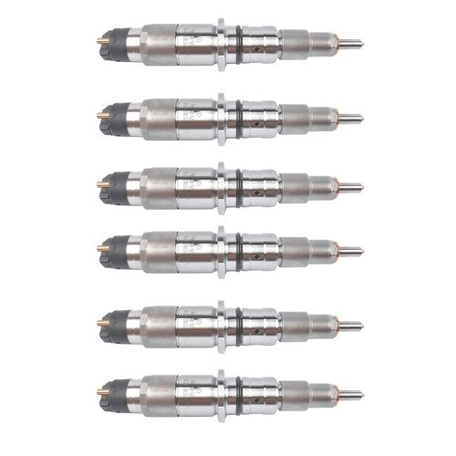 6PCS Fuel Injectors For Komatsu PC200-8 Cummins QSB6.7 QSB5.9 0445120231 5263262