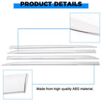 4 Pcs Outside Door Body Side ABS Molding Chrome Trim for Toyota Sienna 2011 2020