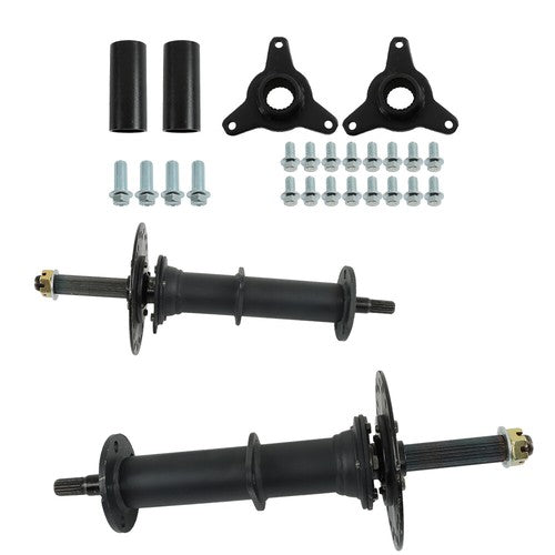 Fit For 6 Inch and 7 Inch wheels 40 Inch Rear Axle Kit with 3 Stud Hub New