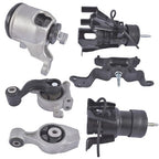 Engine Mounts & Transmission Mount Set 6Pcs for Infiniti JX35 QX60 Nissan Murano
