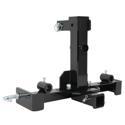 3 Point Receiver Trailer Hitch Attachment For Cat 1 Tractor Tow Drawbar Adapter