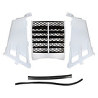 For Yamaha Banshee 350 1987-2005 2006 Gas Tank Side Cover Grill Plastic White