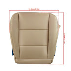 Suit For Toyota Land Cruiser 98-07 Front Driver & Passenger Covers Tan Leather