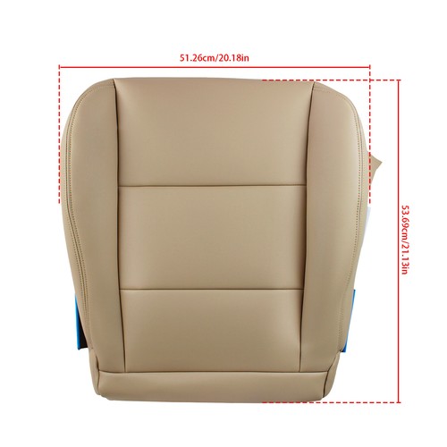 Suit For Toyota Land Cruiser 98-07 Front Driver & Passenger Covers Tan Leather
