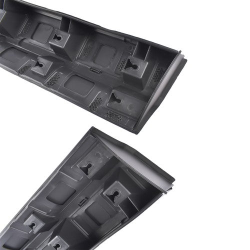 Pair Front Lower Door Trim Molding Black for Cadillac XT5 2017-2025 Left & Right