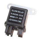 24V Relay Glow Plug For Isuzu Hitachi ZAXIS35U EX27U EX35U EX50U 8942481610