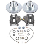 For Chevrolet C10 GMC 2wd Truck Front Disc Brake Conversion Kit 6 Lug Wheels