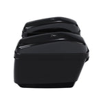 Universal Motorcycle Hard Saddlebag for Harley Honda Shadow VTX