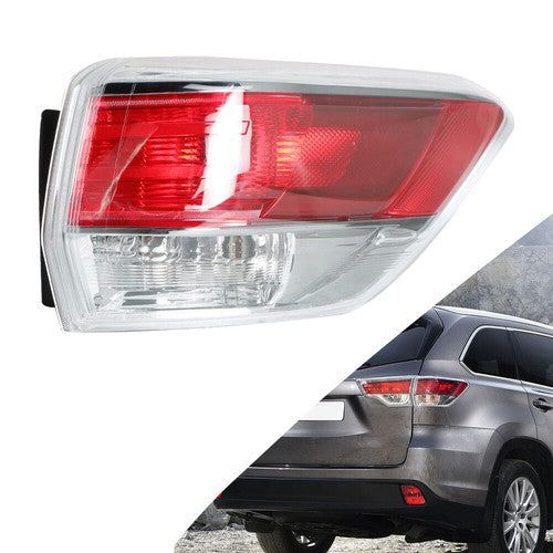 Passenger RH Side Outer Tail Light Lamp Assembly For 2014-2016 Toyota Highlander