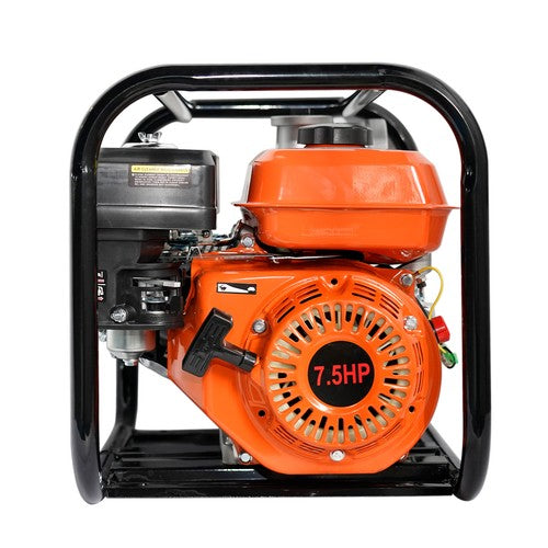 4 Stroke 7.5HP 3" Gasoline Water Pump Portable Gas-Powered Semi-Trash Water Pump