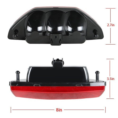 Red Brake Lamp Tail Light 2006-2014 For Honda TRX400X 500 700 TRX 250 300 New