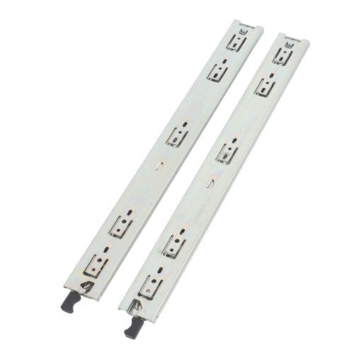 1 Pair 20 Inch 150 Lb Capacity Heavy Duty Locking Drawer Slides