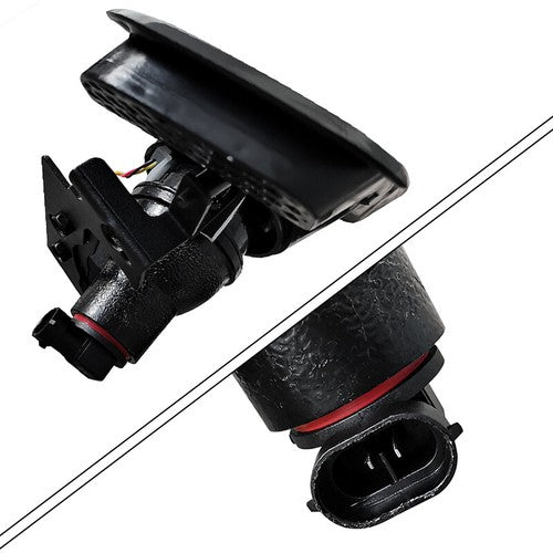 Clear Lens LED Fog Light Lamps DRL Black Grille 3PCS for 1999-2000 Honda Civic