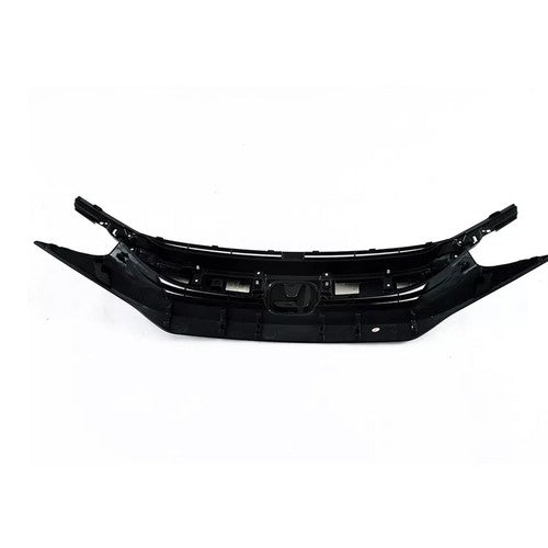 Front Upper Bumper Chrome Grill Grille for 2016 2017 2018 for Honda Civic