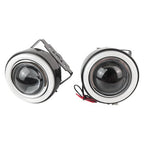 3 inch Projector Fog Light Lamps CCFL White Halo Angel Eyes Rings for Dodge