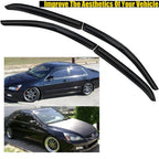 Window Trim Visors Rain Guard Deflector for 2003-2007 for Honda Accord Sedan