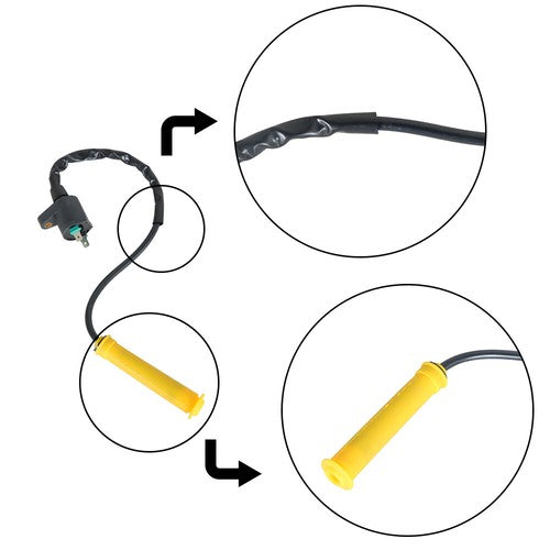 Ignition Coil Spark Plug Fit For Honda XR650L 30510-MN1-680 30700-KF0-163