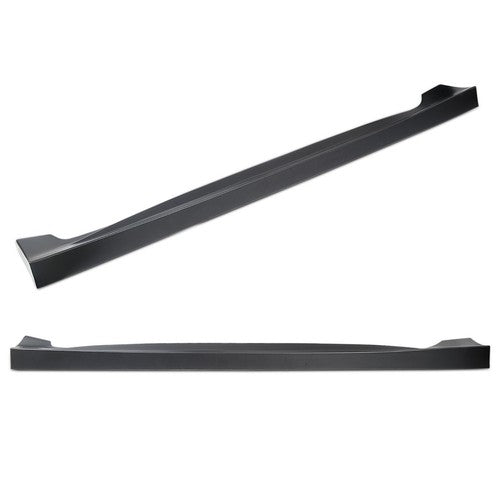 For 2006-2011 Honda Civic Mugen PU MU Style Side Skirts Body Kit Paintable ABS