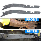Frame Rust Repair Set Repair Plate Steel for Toyota Tacoma Regular Cab 1996-04