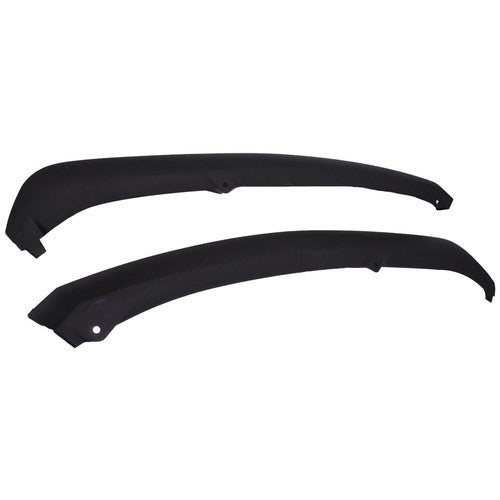 For 2012 2013 2014 Ford Focus Black Plastic Lower Bumper Valence Trim Pair BOTH