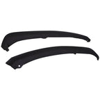 For 2012 2013 2014 Ford Focus Black Plastic Lower Bumper Valence Trim Pair BOTH