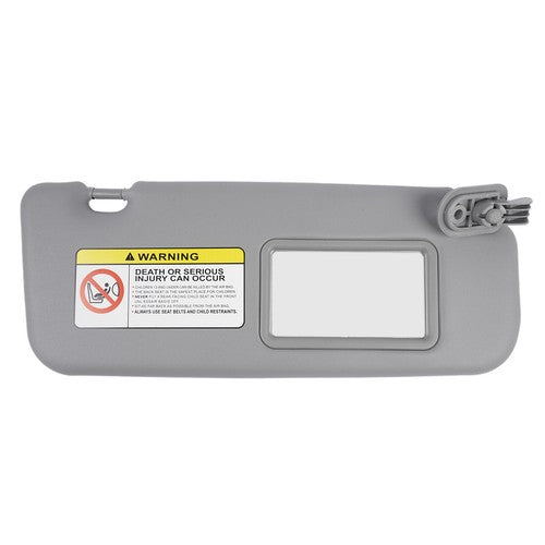 Right Passenger Side Gray Sun Visor for Hyundai Accent 1E 1.6L L4 Gas 852201R000