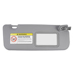 Right Passenger Side Gray Sun Visor for Hyundai Accent 1E 1.6L L4 Gas 852201R000
