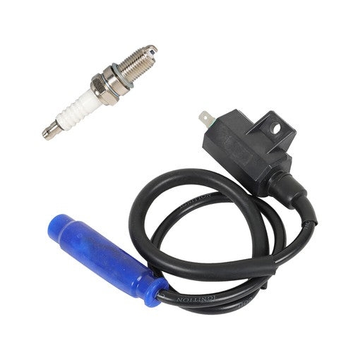 Ignition Coil Pack spark plug + CAP For 2005-2013 Kawasaki Brute Force 650 New