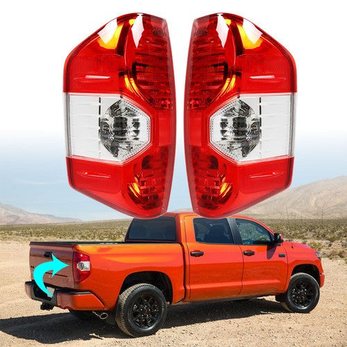 Rear Brake Tail Lights Red FOR 2014-2020 Toyota Tundra Driver & Passenger Side