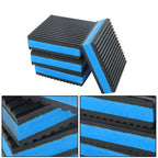 8 Pack 3" x 3" x 7/8" EVA Rubber Shock-absorbing Pad Anti Vibration Pads