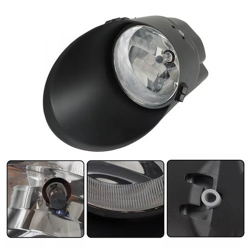 Pair Clear Fog Light w/ cover LH RH for 2007-13 for Toyota Tundra for Sequoia